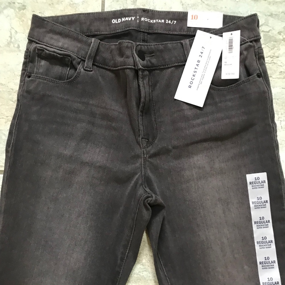 Old Navy Rockstar 24/7 Size 10 Mid-Rise • NWT